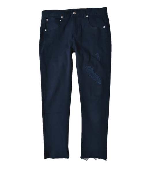 MinoriTY（マイノリティ）の「【ストレッチツイルダメージスーパースキニーパンツ（アンクル）】（その他パンツ・メンズ・ホワイト/ブラック/ネイビー/ベージュ/カーキ/ライトグレー・S/M/L/XL）」の20枚目の写真