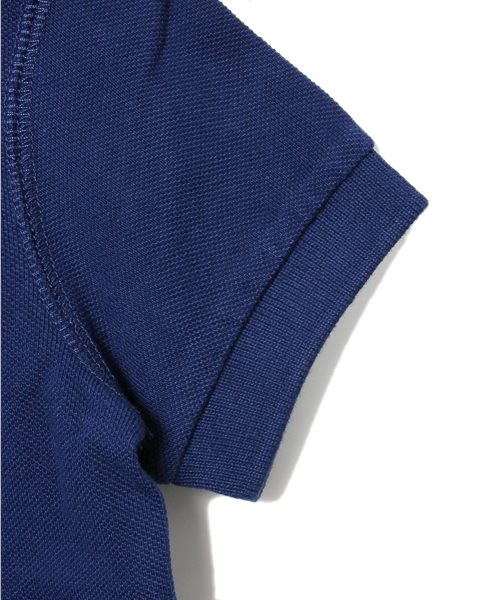 TOMMY HILFIGER（トミーヒルフィガー）の「LACEY GRAPHIC MINI POLO（ポロシャツ・キッズ・ブルー/ライトブルー/ホワイト・80/90/100/110/120）」の8枚目の写真