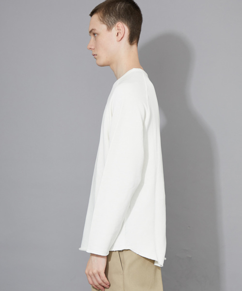 ATTACHMENT(アタッチメント)の「【ATTACHMENT】《WEB限定》ロゴプリントカットオフトレーナー(スウェット・メンズ・ブラック/ホワイト・2/3)」の10枚目の写真