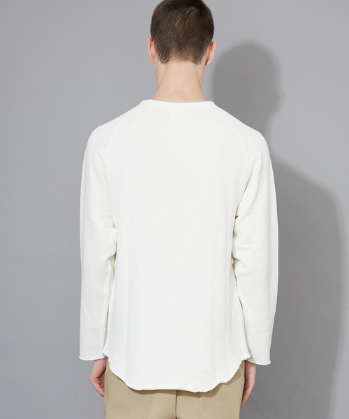 ATTACHMENT(アタッチメント)の「【ATTACHMENT】《WEB限定》ロゴプリントカットオフトレーナー(スウェット・メンズ・ブラック/ホワイト・2/3)」の11枚目の写真