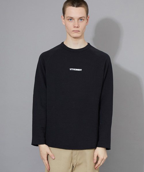 ATTACHMENT(アタッチメント)の「【ATTACHMENT】《WEB限定》ロゴプリントカットオフトレーナー(スウェット・メンズ・ブラック/ホワイト・2/3)」の12枚目の写真