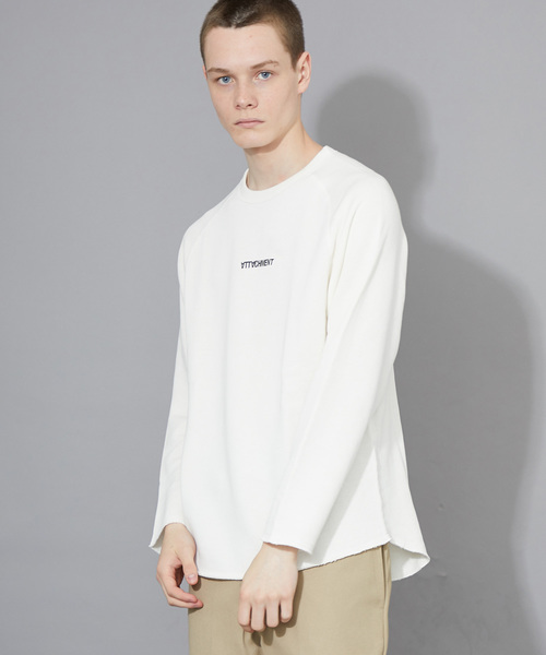 ATTACHMENT(アタッチメント)の「【ATTACHMENT】《WEB限定》ロゴプリントカットオフトレーナー(スウェット・メンズ・ブラック/ホワイト・2/3)」の16枚目の写真