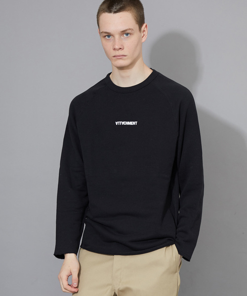 ATTACHMENT(アタッチメント)の「【ATTACHMENT】《WEB限定》ロゴプリントカットオフトレーナー(スウェット・メンズ・ブラック/ホワイト・2/3)」の15枚目の写真