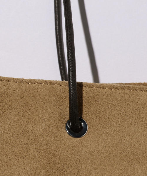 BEAUTY&YOUTH UNITED ARROWS（ビューティーアンドユースユナイテッドアローズ）の「BY レザー ショップバッグ ◆（トートバッグ・メンズ・ブラック/ベージュ・FREE）」の7枚目の写真