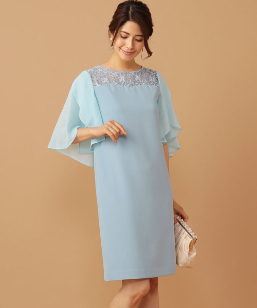 セール ワンピース Royalparty Roomys ドレス チューリップスリーブレースドレスワンピース ドレス Roomys ルーミーズ のファッション