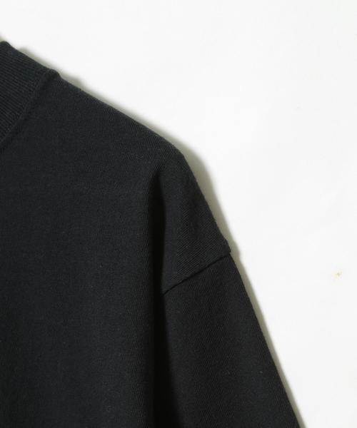 coen（コーエン）の「USAコットンハイネック5分袖Tシャツ（Tシャツ/カットソー・レディース・ベージュ/ホワイト/ブラック・FREE）」の18枚目の写真