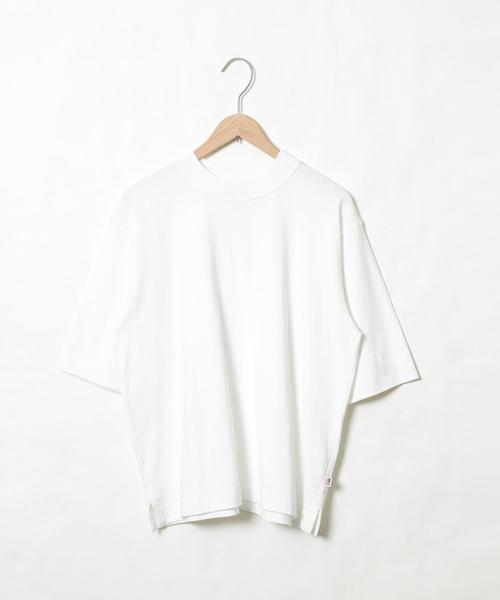 試着のみ　yinyang ベージュ 五分袖 Tシャツ 試着のみ yinyang ベージュ 五分袖 Tシャツ