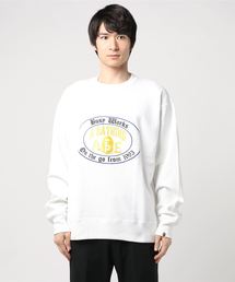 A BATHING APE | RELAXED COLLEGE LOGO CREWNECK M(スウェット)