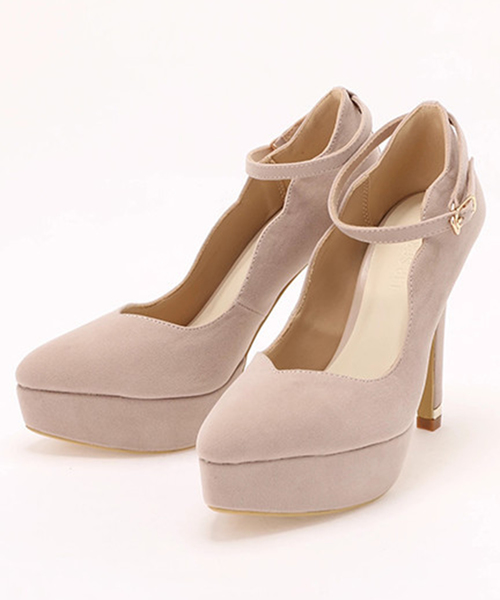 LIPSERVICE（リップサービス）の「スカラップLADYパンプス（パンプス・レディース・ブラック/ベージュ/ピンク系その他・S/M/L）」の3枚目の写真