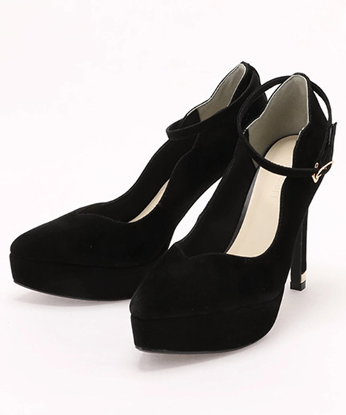 LIPSERVICE（リップサービス）の「スカラップLADYパンプス（パンプス・レディース・ブラック/ベージュ/ピンク系その他・S/M/L）」の2枚目の写真