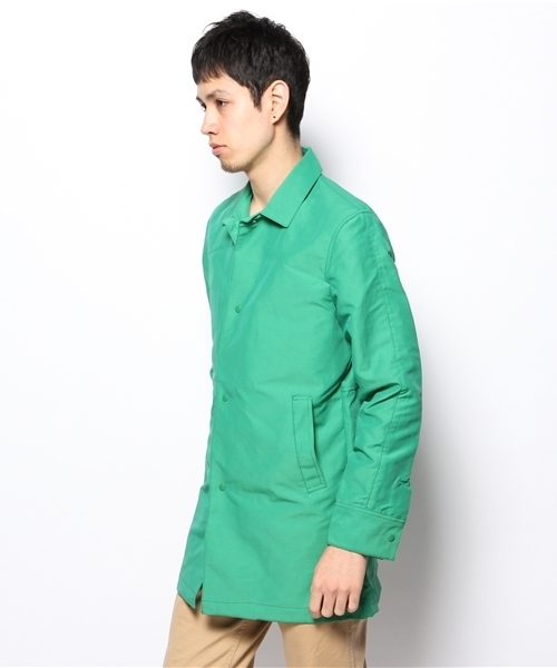 WHO'S WHO gallery（フーズフーギャラリー）の「【WEB限定価格】T/Cボンディングコート（ステンカラーコート・メンズ・ベージュ/ネイビー/アイボリー/ブルー/レッド/グリーン・MEDIUM/LARGE）」の22枚目の写真