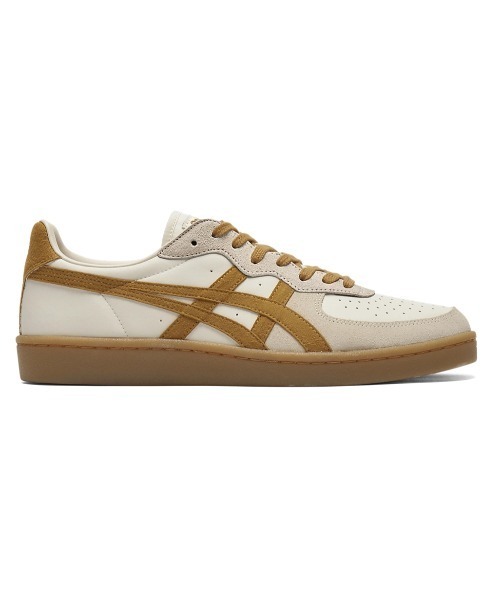 Onitsuka Tiger(オニツカタイガー)の「GSM / ジーエスエム(スニーカー・メンズ・ホワイト×パープル/ホワイト系その他/ホワイト系その他7/クリーム/ベージュ系その他/ホワイト×グリーン/アイボリー/ホワイト系1/ブラック×ホワイト/ホワイト×ブラウン/ダークブラウン/ホワイト×ブラック/ホワイト/ブラック×ピンク/ホワイト×ブルー/ホワイト×レッド・23/24/25/26/27/28/25.5/26.5/27.5/24.5/23.5/22.5/28.5/29)」の11枚目の写真