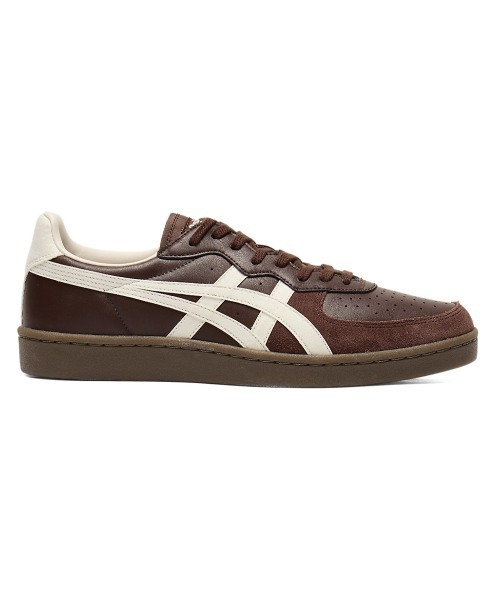 Onitsuka Tiger(オニツカタイガー)の「GSM / ジーエスエム(スニーカー・メンズ・ホワイト×パープル/ホワイト系その他/ホワイト系その他7/クリーム/ベージュ系その他/ホワイト×グリーン/アイボリー/ホワイト系1/ブラック×ホワイト/ホワイト×ブラウン/ダークブラウン/ホワイト×ブラック/ホワイト/ブラック×ピンク/ホワイト×ブルー/ホワイト×レッド・23/24/25/26/27/28/25.5/26.5/27.5/24.5/23.5/22.5/28.5/29)」の14枚目の写真
