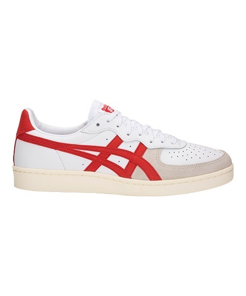 Onitsuka Tiger(オニツカタイガー)の「GSM / ジーエスエム(スニーカー・メンズ・ホワイト×パープル/ホワイト系その他/ホワイト系その他7/クリーム/ベージュ系その他/ホワイト×グリーン/アイボリー/ホワイト系1/ブラック×ホワイト/ホワイト×ブラウン/ダークブラウン/ホワイト×ブラック/ホワイト/ブラック×ピンク/ホワイト×ブルー/ホワイト×レッド・23/24/25/26/27/28/25.5/26.5/27.5/24.5/23.5/22.5/28.5/29)」の9枚目の写真