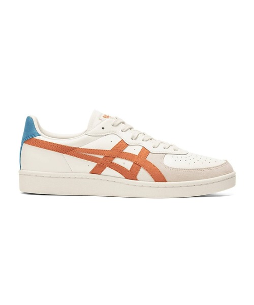Onitsuka Tiger（オニツカタイガー）の「GSM / ジーエスエム（スニーカー・レディース・ホワイト×パープル/ホワイト系その他/ホワイト×レッド/クリーム/ベージュ系その他/ベージュ系2/アイボリー/ホワイト系1/ブラック×ホワイト/ベージュ系その他2/ブラウン系その他/ホワイト×ブラック・23/24/25/26/27/28/25.5/26.5/27.5/24.5/23.5/22.5/28.5/29）」の10枚目の写真