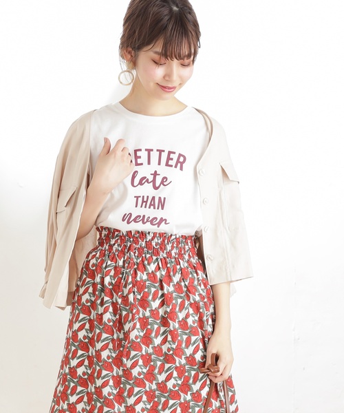 natural couture（ナチュラルクチュール）の「レーヨン麻てろっとライトブルゾン（ブルゾン・レディース・ベージュ/カーキ/ライトベージュ・FREE）」の17枚目の写真