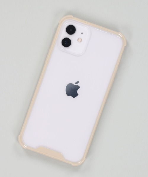 SPINNS（スピンズ）の「3Dカラーフレームクリアモバイルケース（スマホケース/カバー・レディース・クリア/ブラック/ホワイト/パープル/シルバー/ベージュ/コバルトブルー・iPhone 7/8/SE(第2/第3世代)/iPhone XS/X/iPhone XR/X/7/8/FREE/iPhone 11 Pro/11/ONESIZE/iPhone 11/12/iPhone 12/iPhone 13/13/iPhone 13 Pro/iPhone 13 mini/iPhone 12 mini/iPhone 14/iPhone 15/15 /17）」の4枚目の写真