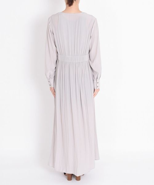 SHIPS(シップス)の「ソリッドVネックワンピース◇(ワンピース・レディース・ライトグレー/ネイビー/ライトグリーン・ONE SIZE)」の13枚目の写真