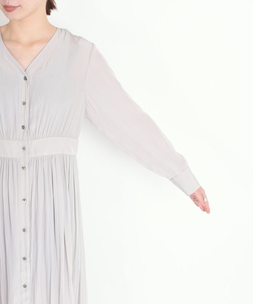 セール】ソリッドVネックワンピース◇（ワンピース）｜SHIPS（シップス