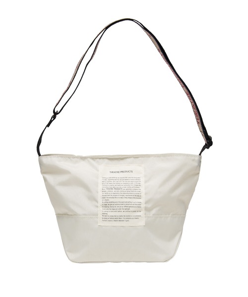 THEATRE PRODUCTS(シアタープロダクツ)の「KOSHI/ジャガードテープ ショルダーポシェット(ショルダーバッグ・レディース・ホワイト/ブラック/ベージュ/ブラウン/グレー/ネイビー/レッド/グリーン/パープル/チャコールグレー/ライトベージュ/ライトグレー・FREE)」の22枚目の写真