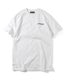 プリビレッジ [PRIVILEGE] - ゴー アウト サイド ロゴ グラフィック 半袖 Tシャツ [GO OUT SIDE TEE]