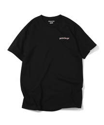 プリビレッジ [PRIVILEGE] - ゴー アウト サイド ロゴ グラフィック 半袖 Tシャツ [GO OUT SIDE TEE]
