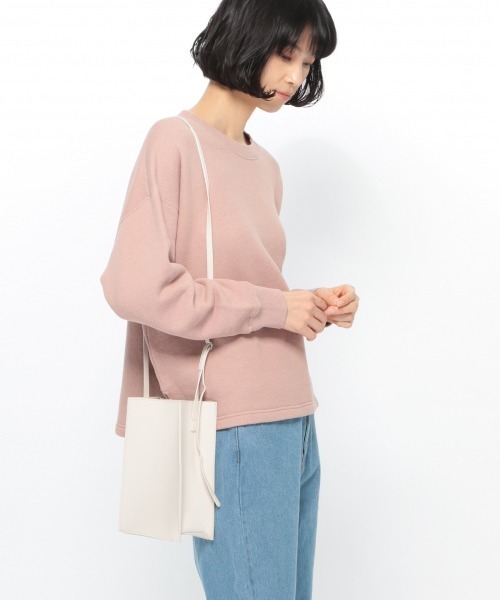 LAKOLE（ラコレ）の「ミニミニスクエアショルダー / LAKOLE（ショルダーバッグ・レディース・オフホワイト/サックスブルー/ベージュ/ブラック・FREE）」の5枚目の写真