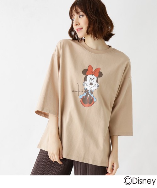 セール ミニーマウス プリントtシャツ Tシャツ カットソー Disney ディズニー のファッション通販 Zozotown
