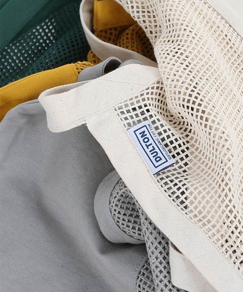 DULTON(ダルトン)の「COTTON HALF MESH BAG S/コットン ハーフ メッシュ バッグ S(トートバッグ・メンズ・ナチュラル/グリーン/グレー/イエロー・FREE)」の17枚目の写真