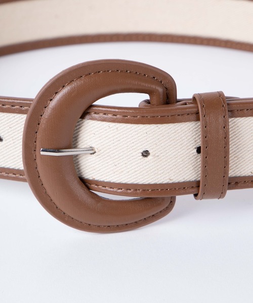 WEGO（ウィゴー）の「WEGO/切替ワイドベルト（ベルト・レディース・ブラック/キャメル・FREE）」の7枚目の写真