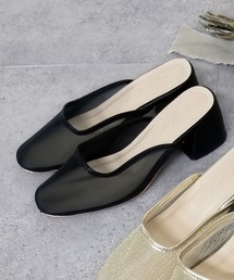 KOBE LETTUCE | スクエアトゥチュールミュールサンダル(サンダル)