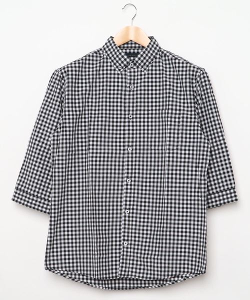 ARCADE（アーケード）の「ブロード7分袖 カジュアル ボタンダウンシャツ（シャツ/ブラウス・メンズ・A/B/C/D/E/F/G/H/I/J・LL/M/L）」の22枚目の写真