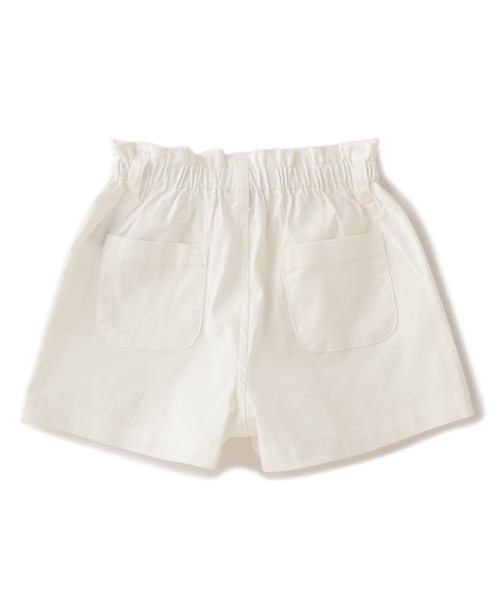 petit main（プティマイン）の「ベーシックストレッチショートパンツ（チノパンツ・キッズ・ベージュ/オフホワイト/サックスブルー/イエロー/ライトブルー・80ｃｍ/90cm/110cm/100cm/120cm/130cm）」の6枚目の写真