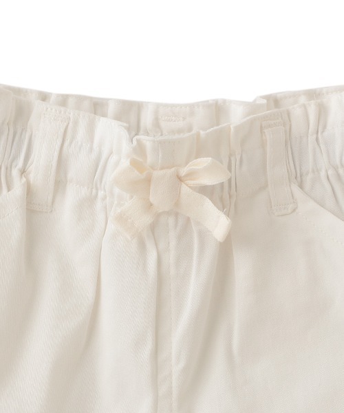 petit main（プティマイン）の「ベーシックストレッチショートパンツ（チノパンツ・キッズ・ベージュ/オフホワイト/サックスブルー/イエロー/ライトブルー・80ｃｍ/90cm/110cm/100cm/120cm/130cm）」の7枚目の写真