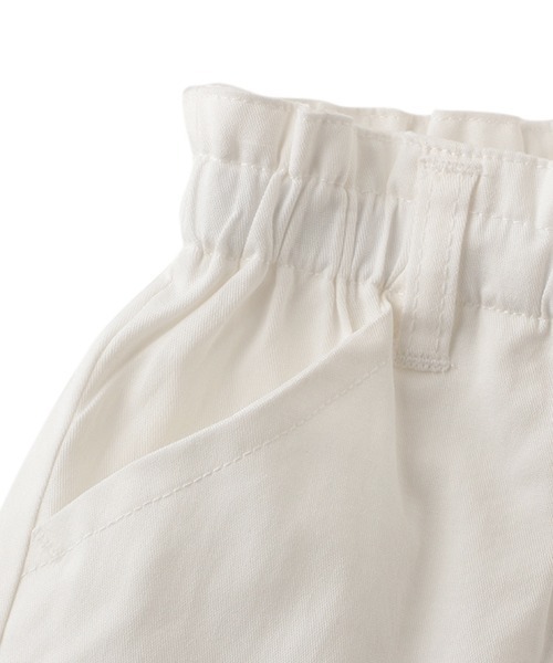 petit main（プティマイン）の「ベーシックストレッチショートパンツ（チノパンツ・キッズ・ベージュ/オフホワイト/サックスブルー/イエロー/ライトブルー・80ｃｍ/90cm/110cm/100cm/120cm/130cm）」の9枚目の写真