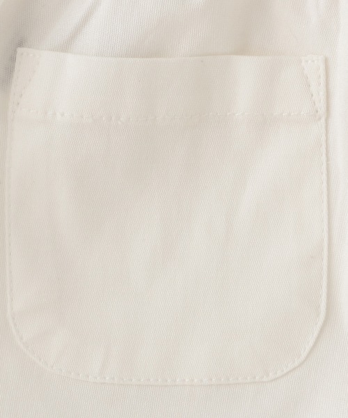 petit main（プティマイン）の「ベーシックストレッチショートパンツ（チノパンツ・キッズ・ベージュ/オフホワイト/サックスブルー/イエロー/ライトブルー・80ｃｍ/90cm/110cm/100cm/120cm/130cm）」の10枚目の写真