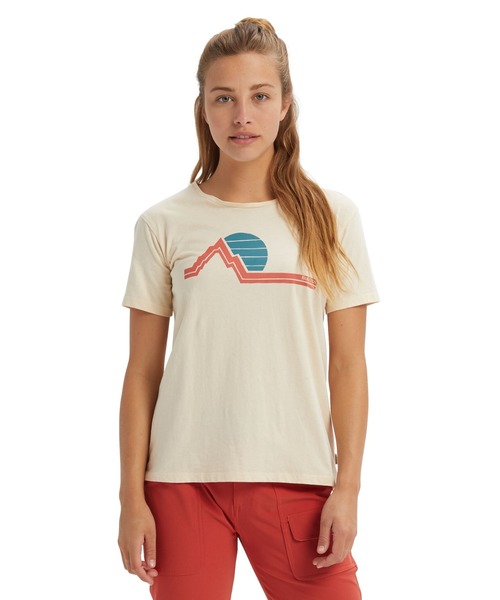 BURTON(バートン)の「オーガニックコットン 半袖 グラフィックTシャツ(Tシャツ/カットソー・レディース・ブラック/ブラウン・S/M/XS/L/XL)」の5枚目の写真