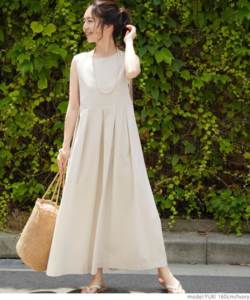 coca（coca）（コカ）の「1着で2倍着こなす！２WAYワンピース（ワンピース・レディース・アイボリー/ブラック・ONE SIZE）」の9枚目の写真