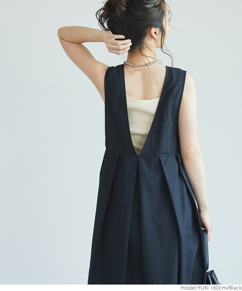 coca（coca）（コカ）の「1着で2倍着こなす！２WAYワンピース（ワンピース・レディース・アイボリー/ブラック・ONE SIZE）」の15枚目の写真