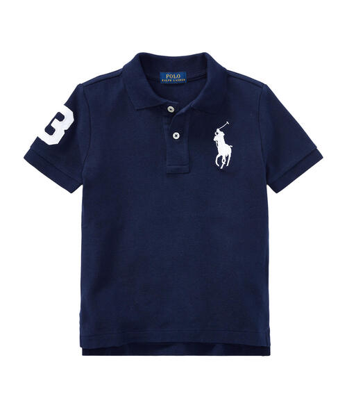 POLO RALPH LAUREN CHILDRENSWEAR（ポロ ラルフ ローレン チルドレンズウェア）の「Big Pony コットン メッシュ ポロシャツ（ポロシャツ・キッズ・ネイビー系1・7/6/4/3）」の8枚目の写真