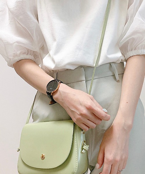 cuorequal（クオレコール）の「ミニショルダーバッグ（ショルダーバッグ・レディース・ブラック/ダークブラウン/グリーン/ライトブラウン/クリーム・FREE）」の18枚目の写真