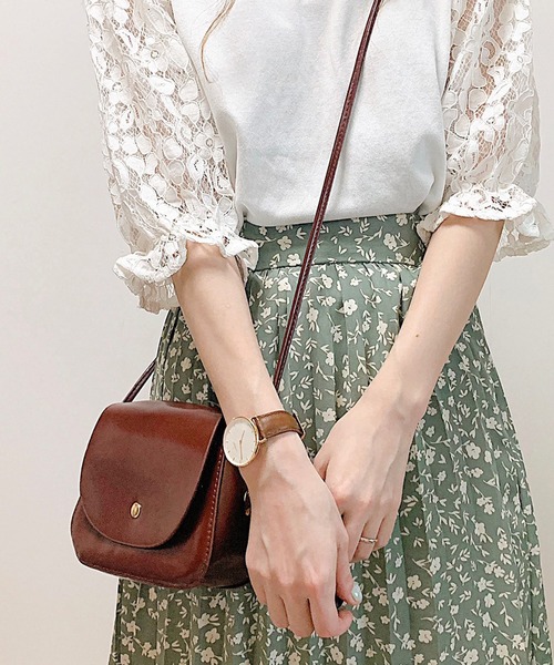 cuorequal（クオレコール）の「ミニショルダーバッグ（ショルダーバッグ・レディース・ブラック/ダークブラウン/グリーン/ライトブラウン/クリーム・FREE）」の12枚目の写真