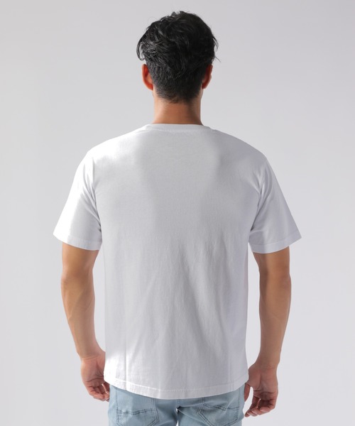 BAYFLOW(ベイフロー)の「エンボスロゴポケットTシャツ S/S(Tシャツ/カットソー・メンズ・ブルー/チャコール/ホワイト・MEDIUM/LARGE/SMALL)」の8枚目の写真