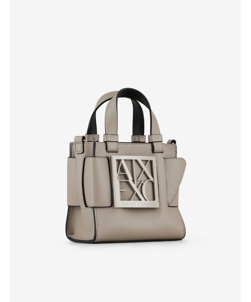 【関税込】ARMANI EXCHANGE ロゴハンドバッグ ARMANI EXCHANGE（アルマーニエクスチェンジ）の「【A|X