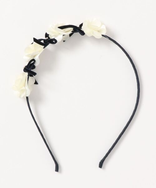 CHOPIN（ショパン）の「フラワーリボンカチューシャ（カチューシャ・キッズ・パープル/ネイビー/ピンク・FREE）」の18枚目の写真