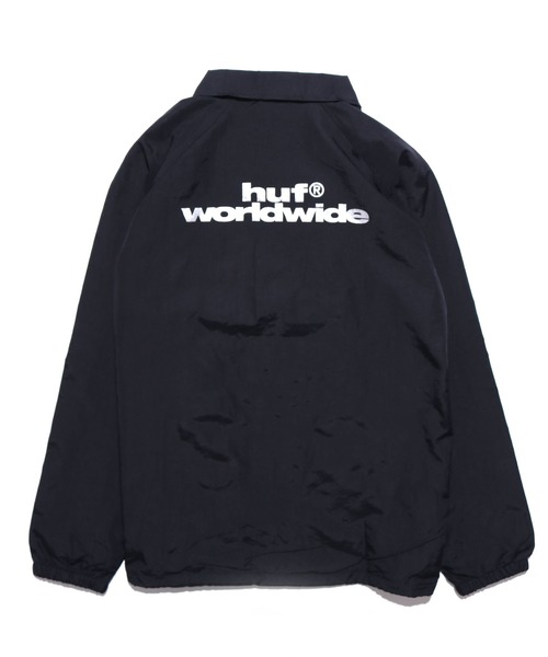 HUF(ハフ)の「HUF/ハフ UNTITLED COACHES JACKET コーチジャケット(ナイロンジャケット・メンズ・ブラック・M/L/XL)」の14枚目の写真