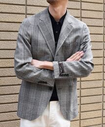 FUGATO　シップス　ジャケット　ツイード　グレンチェック　グレー　46 55415770_46_d_215.jpg