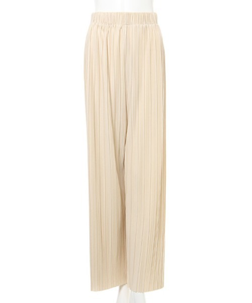 INGNI(イング)の「ランダムプリーツパンツ(その他パンツ・レディース・チャコールグレー/アイボリー/ブラック/ベージュ/ミント/パープル/ブラウン・FREE)」の16枚目の写真