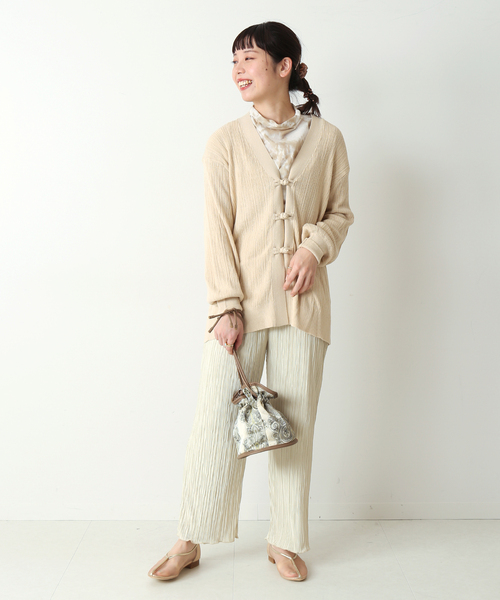 Simplicite(サンプリシテ)の「シアーインナーTOPS◆(Tシャツ/カットソー・レディース・ホワイト/ベージュ/ピンク・FREE)」の6枚目の写真