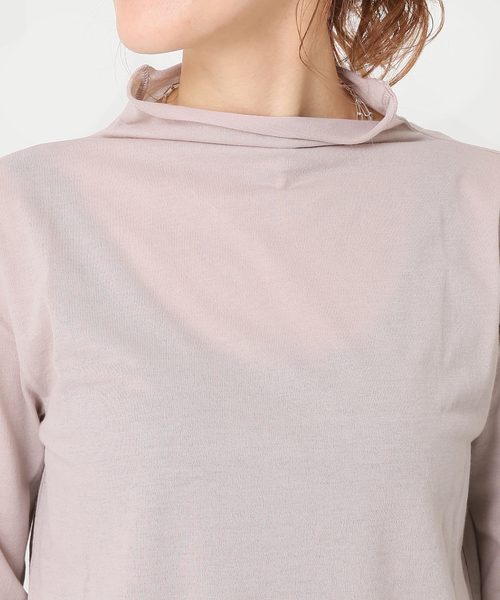 Simplicite(サンプリシテ)の「シアーインナーTOPS◆(Tシャツ/カットソー・レディース・ホワイト/ベージュ/ピンク・FREE)」の20枚目の写真